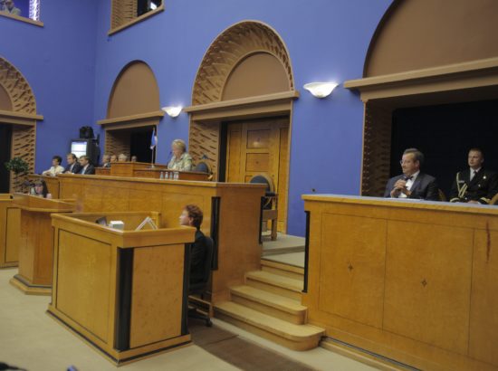 Riigikogu sügisistungjärgu avaistung, 2007